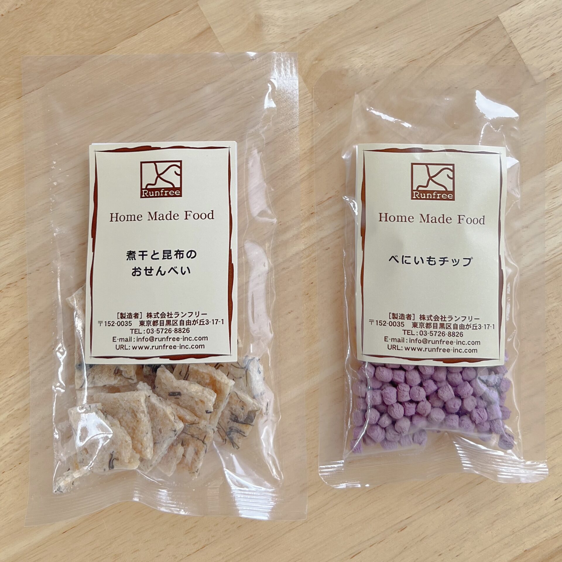 【店頭商品のご紹介】ランフリーのおやつ